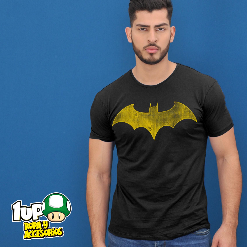 brandy Sueño Tanga estrecha Camiseta Batman negra - 1UP-PR